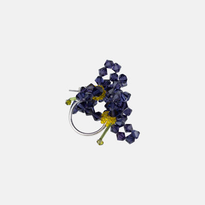 BOUCLES D'OREILLES À CLOUS ASTER CHINENSIS