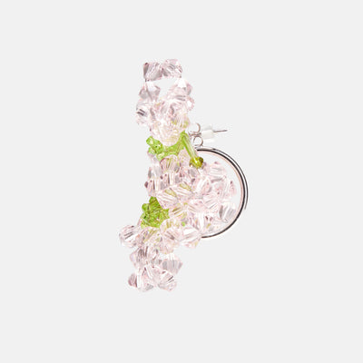 BOUCLES D'OREILLES FERMOIR ANNEAU DAHLIA