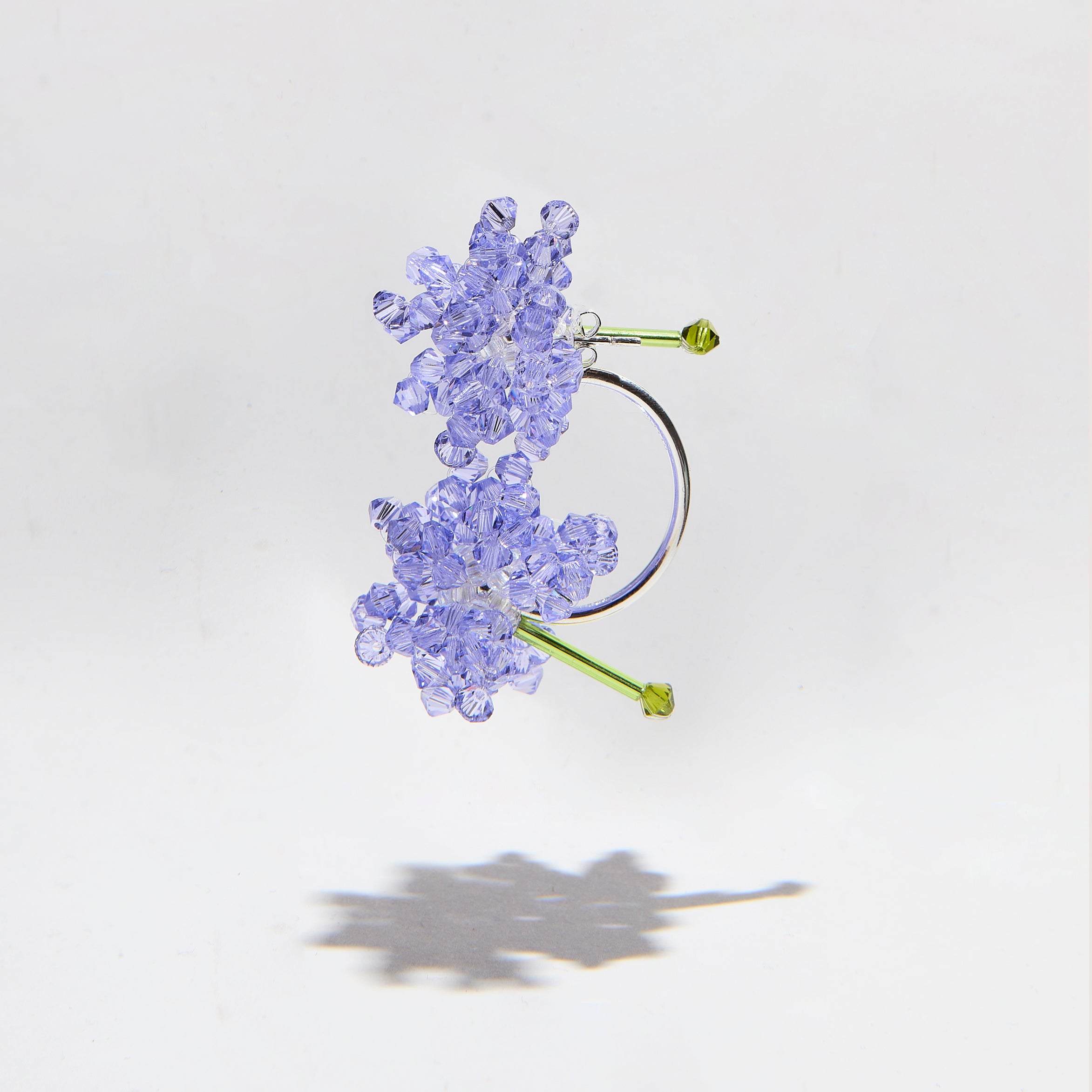 ERICA VESTITA LOOP LOCKER STUD EARRING