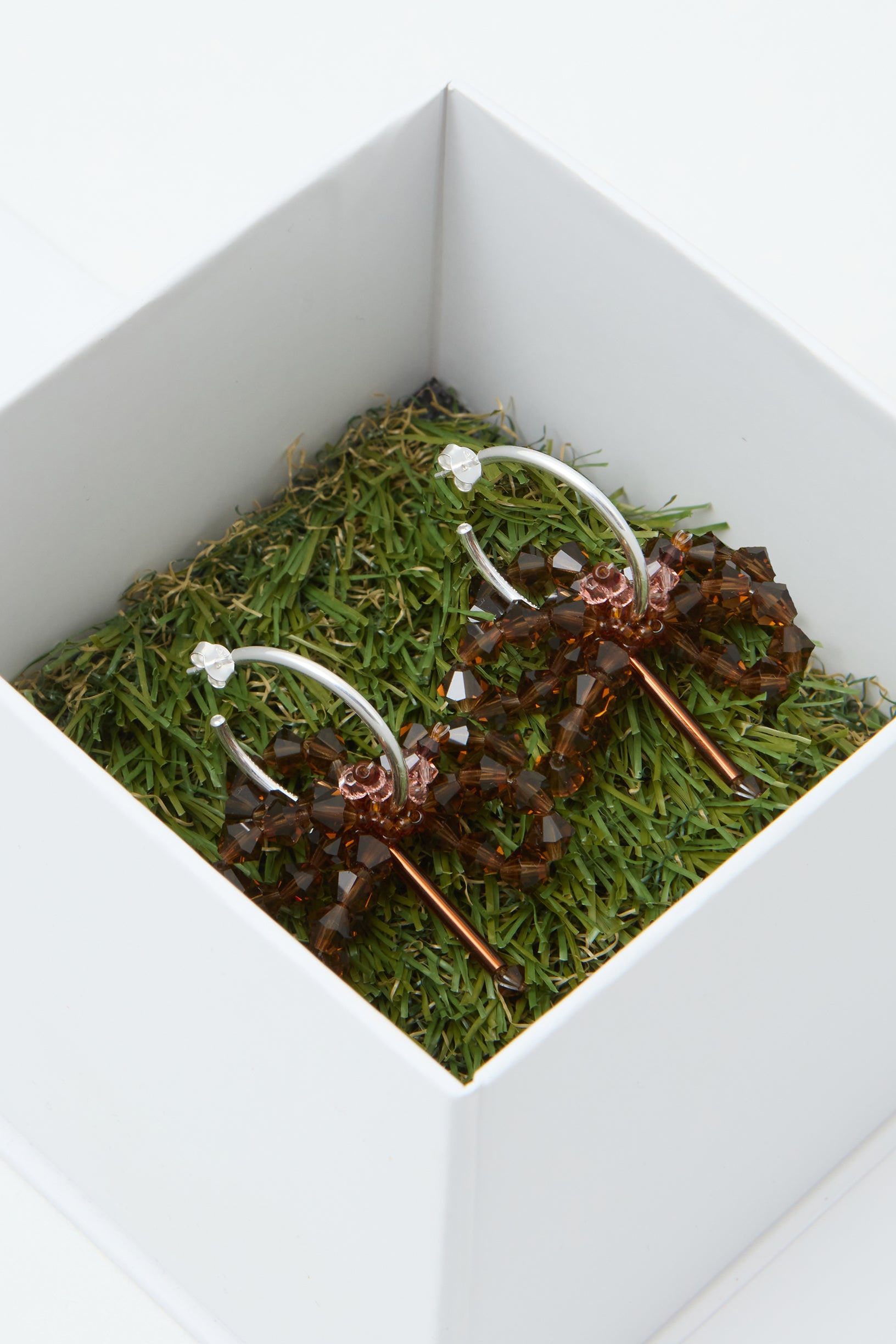 SILENE CREMA LOOP EARRINGS