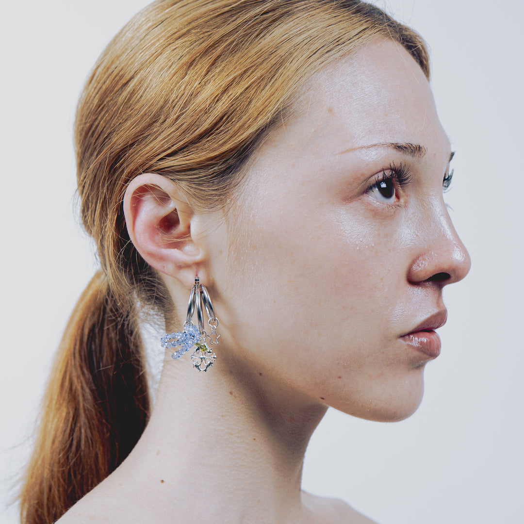 ASTER BLUA - MATEO EARRING