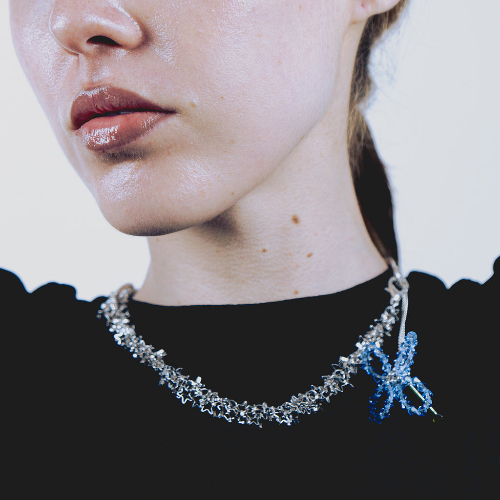 ASTER BLUA MISAKI NECKLACE