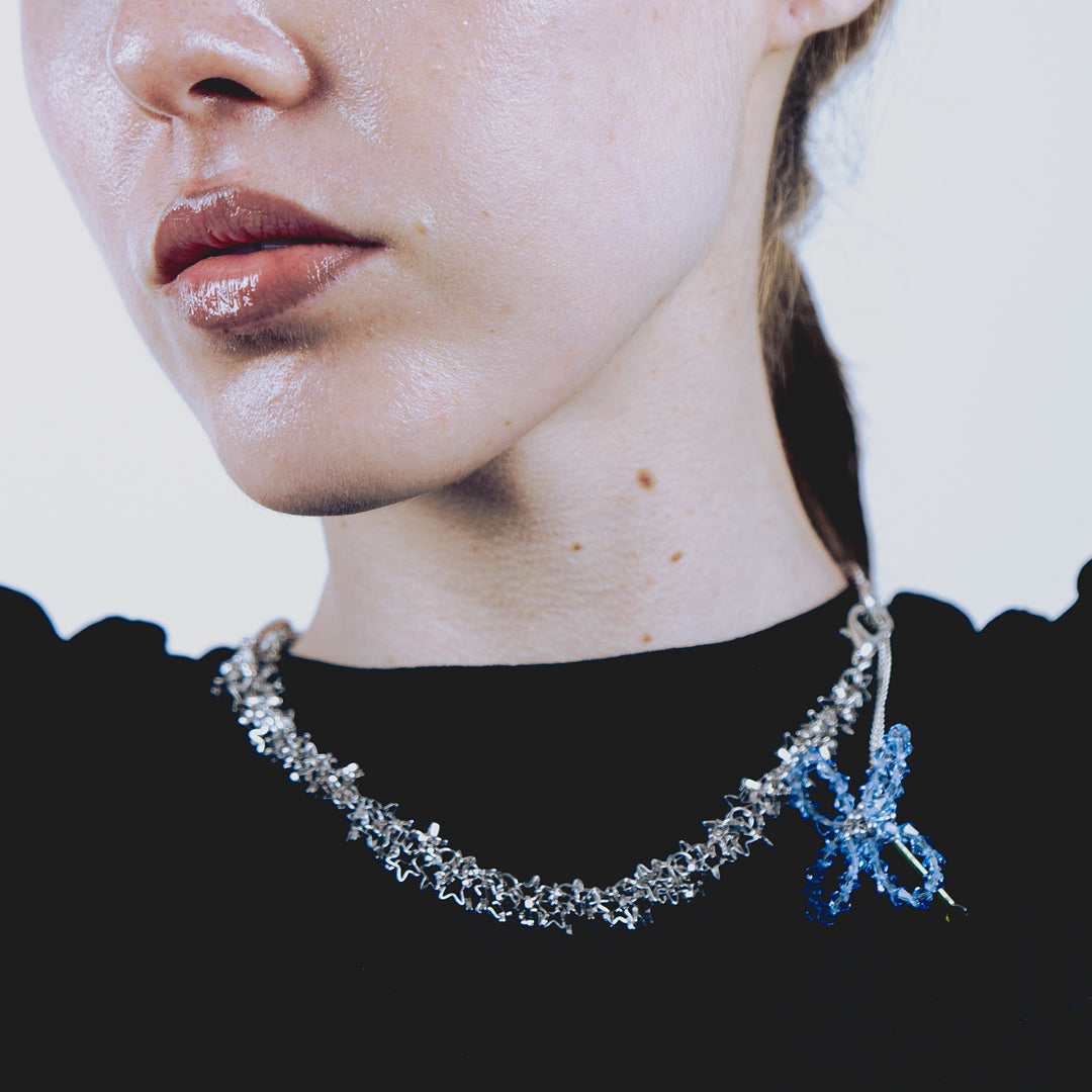 ASTER BLUA MISAKI NECKLACE
