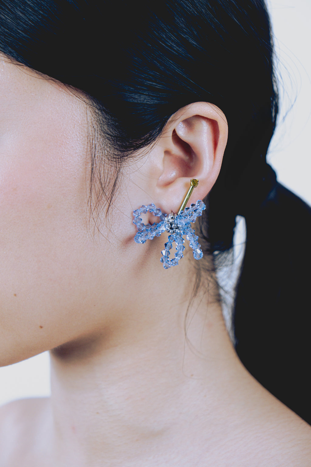 ASTER BLUA FLORAL EARRINGS