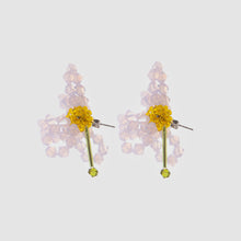 Load image into Gallery viewer, ASTER CHINENSIS MINI STUD EARRINGS
