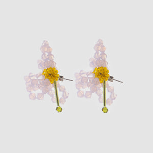 ASTER CHINENSIS MINI STUD EARRINGS