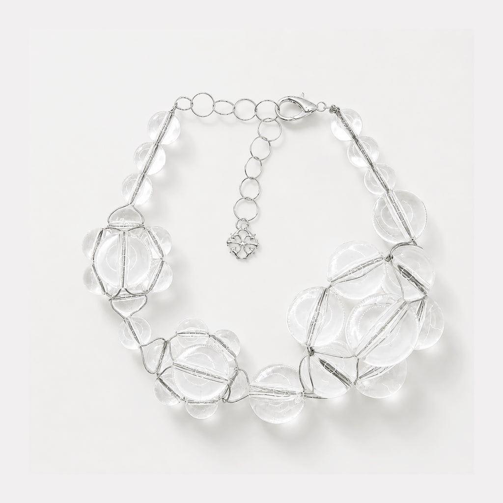 AUGEA CLEAR NECKLACE