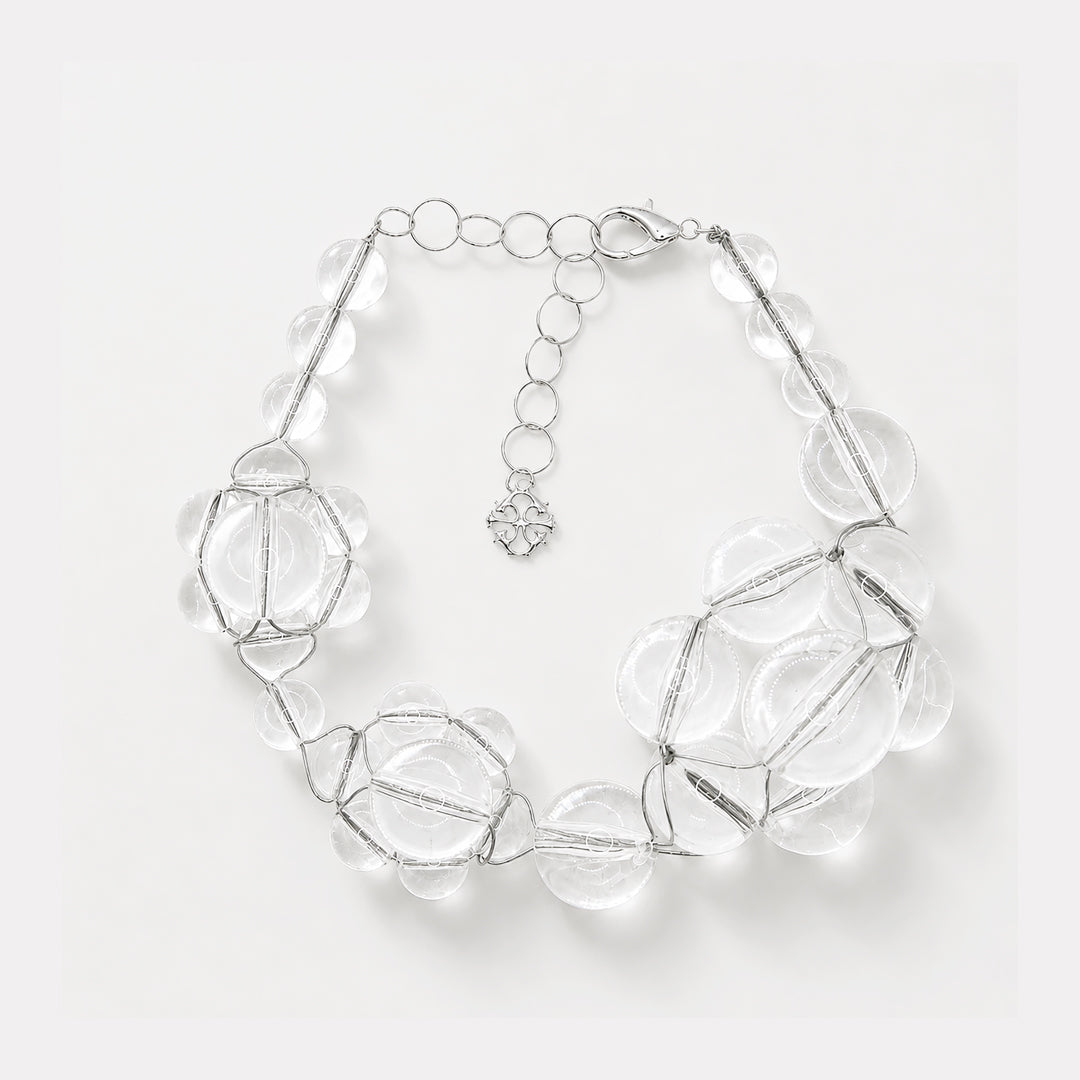 AUGEA CLEAR NECKLACE