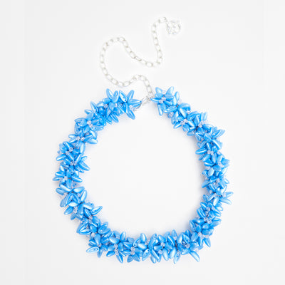 CORALLIUM BLUE NECKLACE