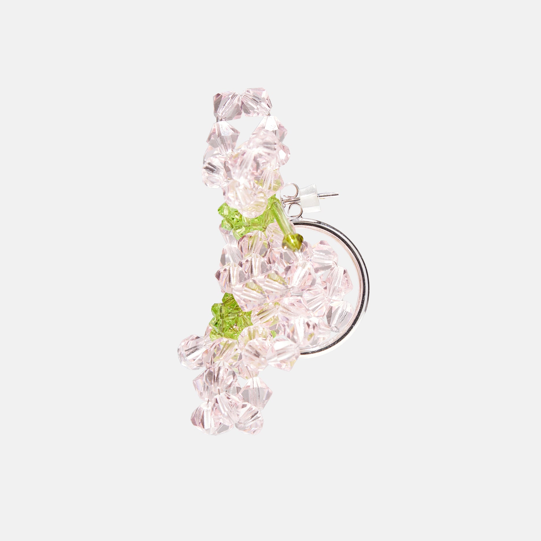 DAHLIA LOOP LOCKER STUD EARRING