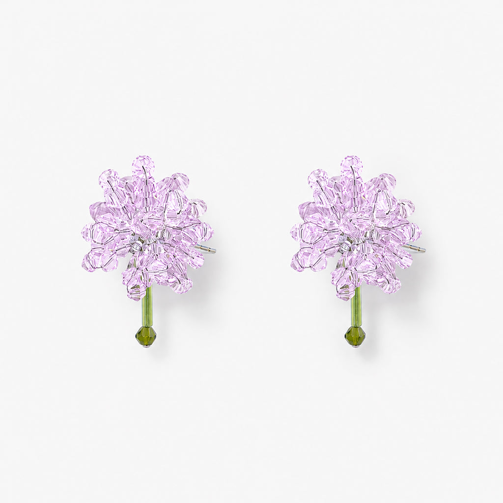 ERICA PINK FLORAL MINIMUS EARRINGS