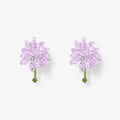 ERICA PINK FLORAL MINIMUS EARRINGS