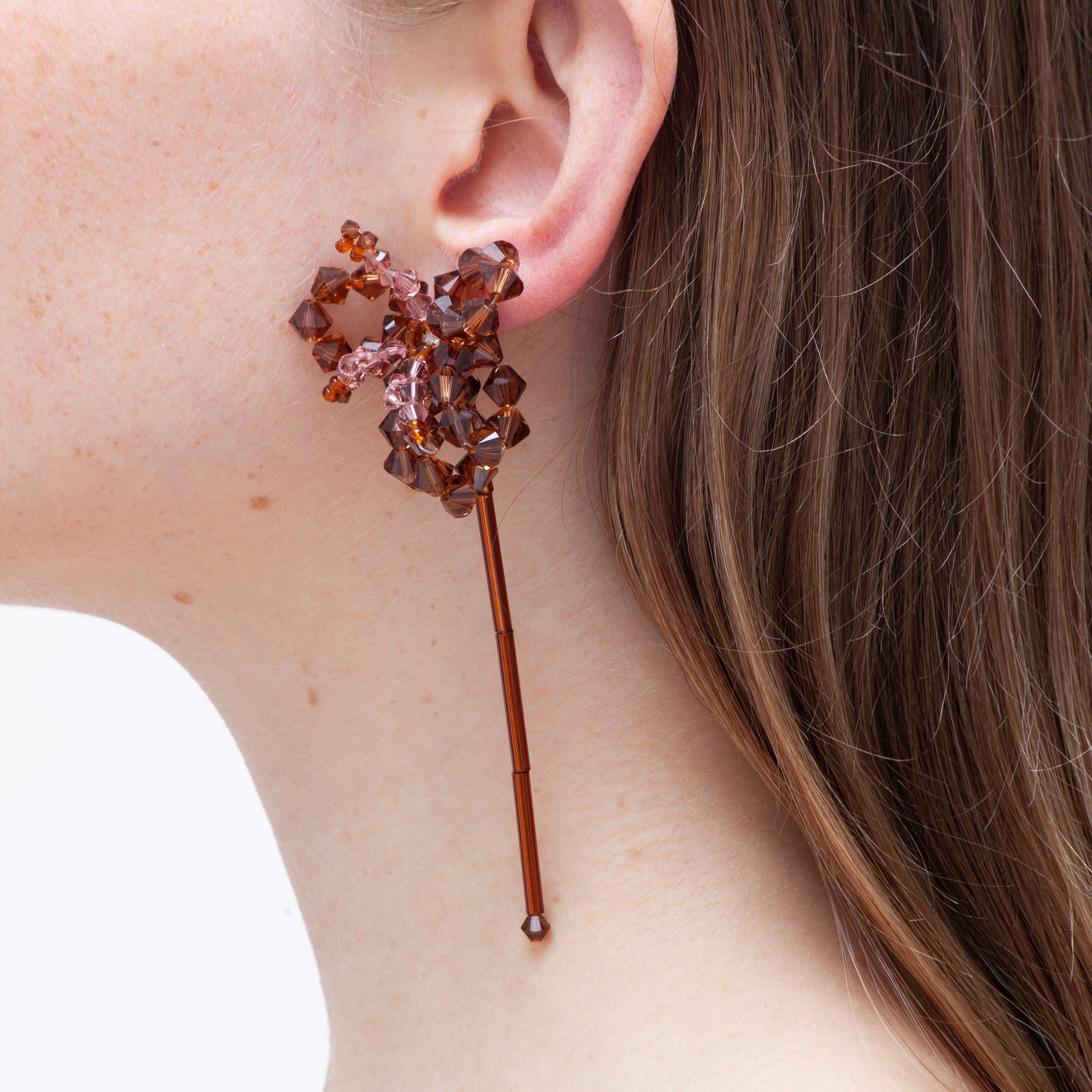 BOUCLES D'OREILLES SILENE CREMA