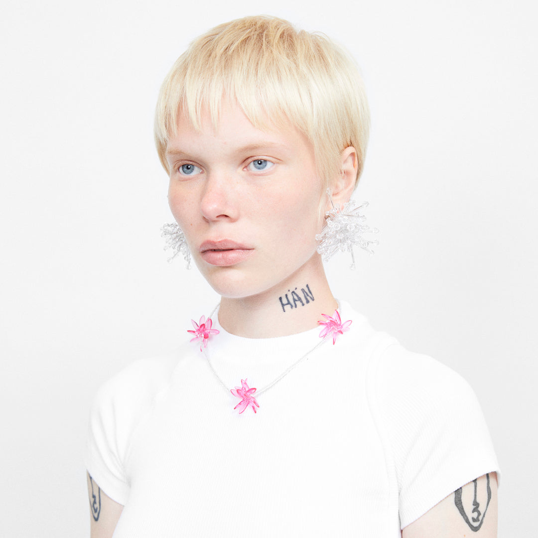 FUNICULUS PINK NECKLACE