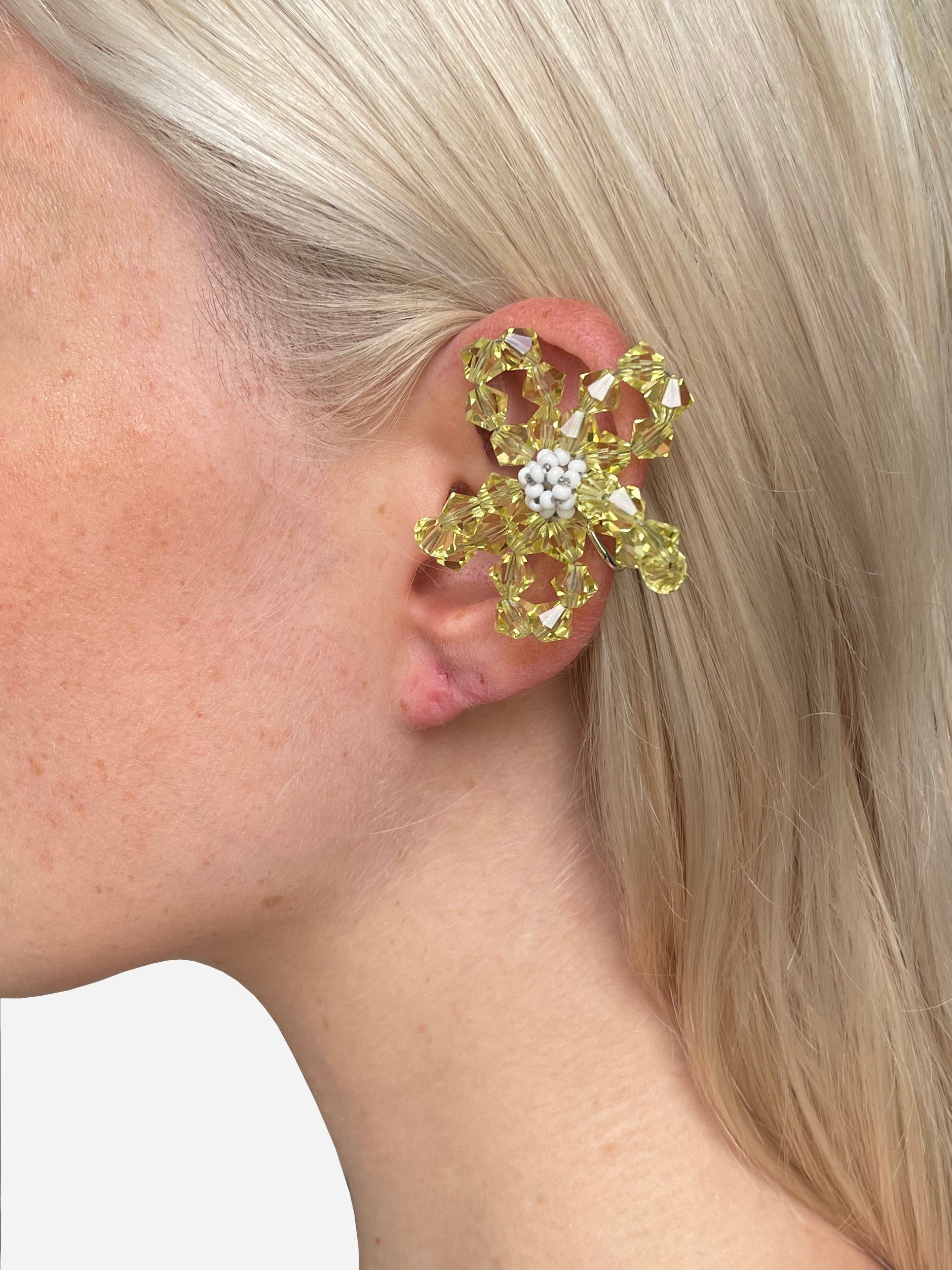 BOUCLE D'OREILLE À CLIP GAZANIA