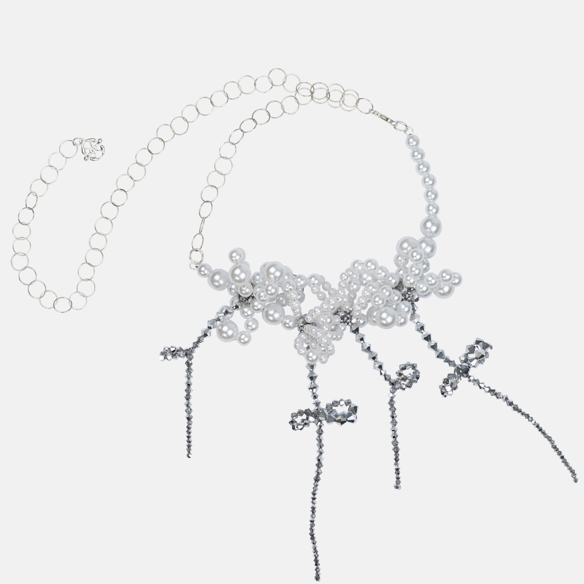 GYPSOPHILA ARGENTA NECKLACE/BELLY CHAIN