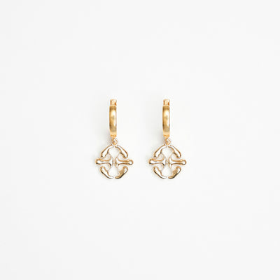 LOGO GOLD MINI LOOPS