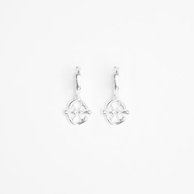 LOGO SILVER MINI LOOPS