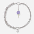 PAEONIA PURPLE MISAKI NECKLACE