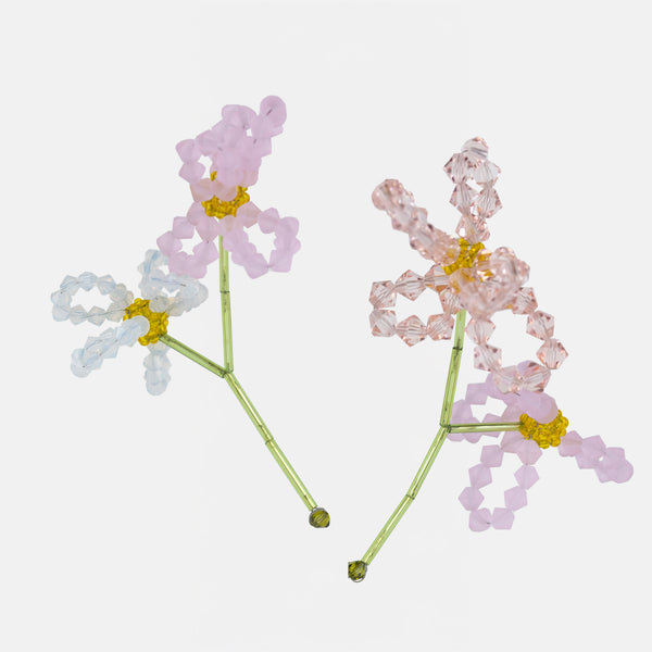 BOUCLES D'OREILLES ROSA TRICOLOR