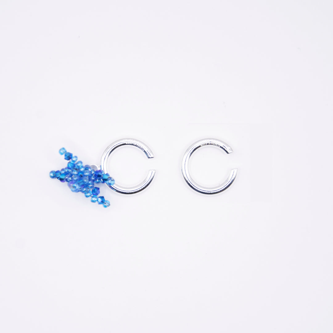 VEPRA BLUA - SET OF EARCUFFS
