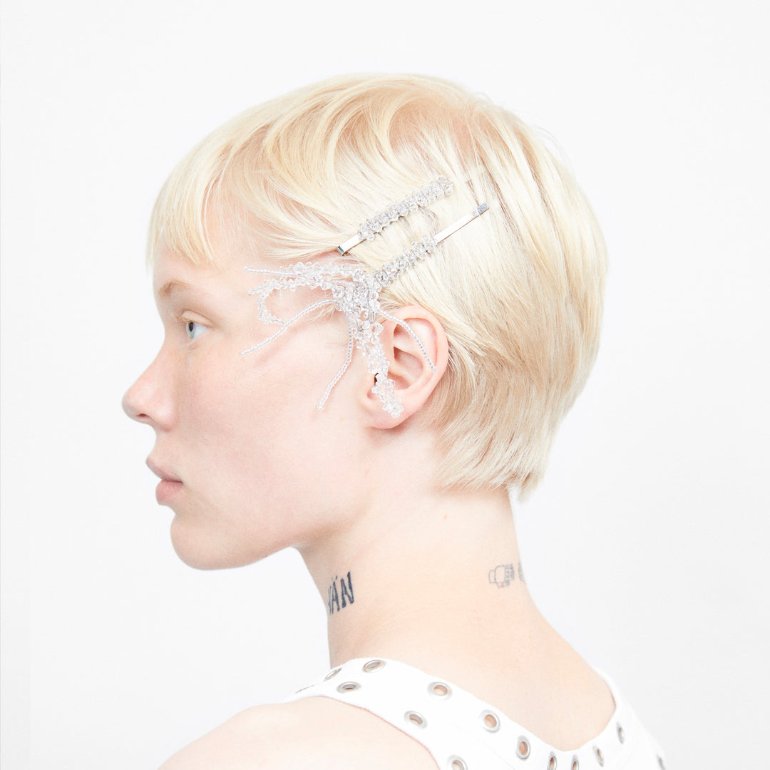 VEPRA CRYSTAL CLEAR HAIRCLIPS DUO