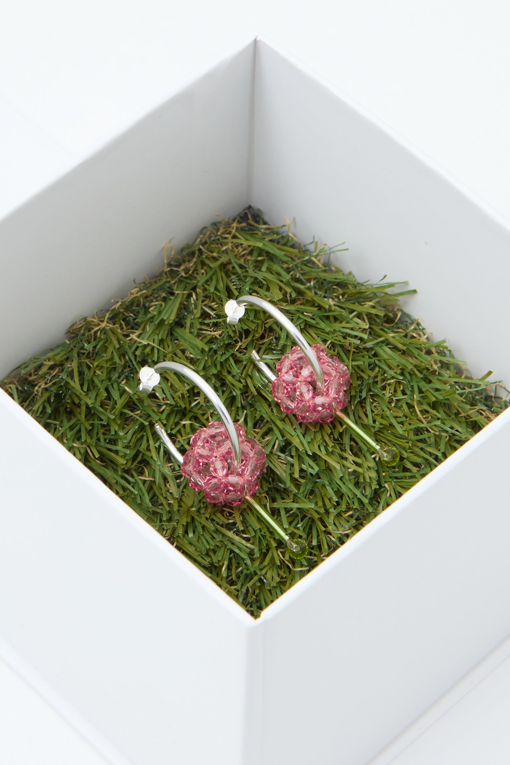 PAEONIA SUFFRUTICOSA LOOP EARRINGS