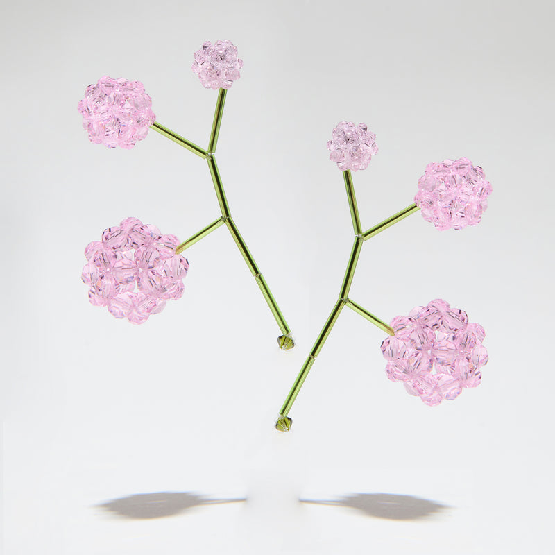 BOUCLES D'OREILLES PAEONIA SUFFRUTICOSA