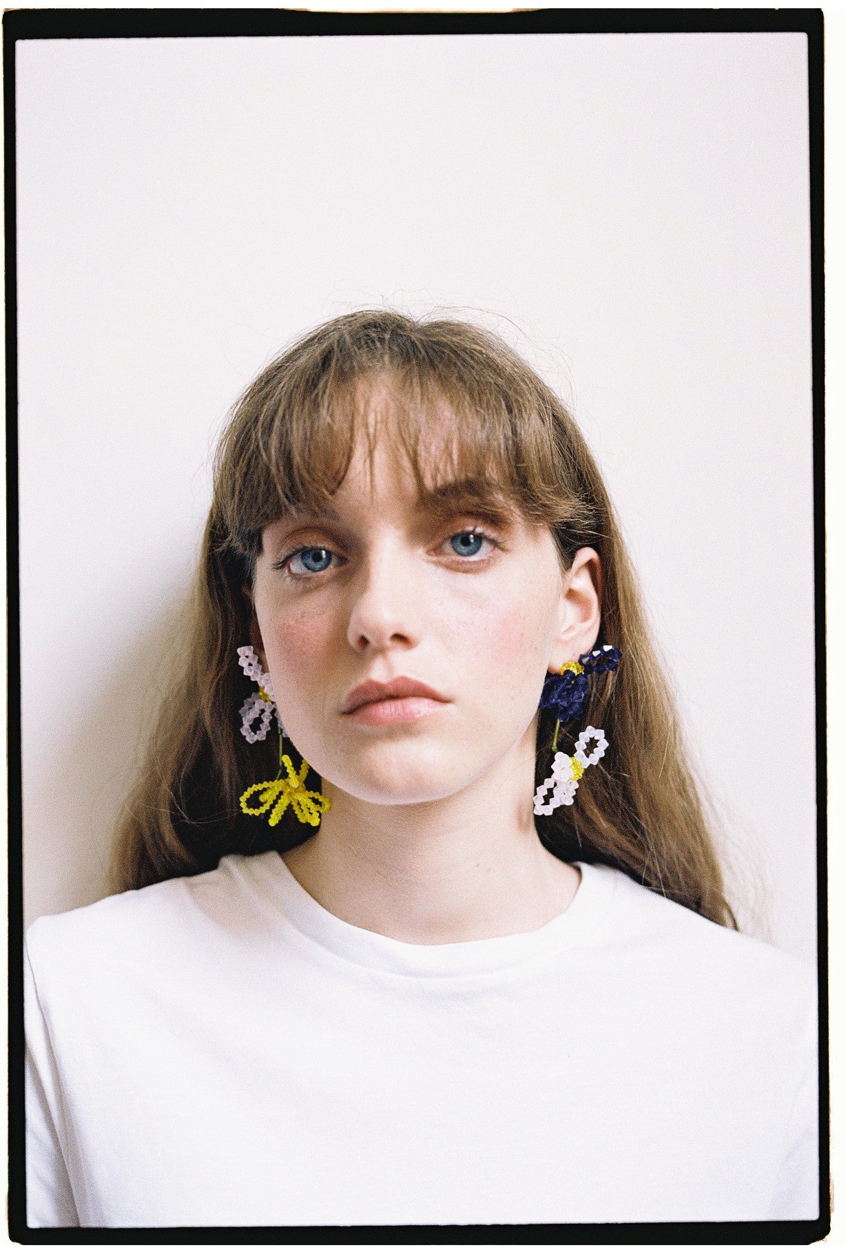 VIOLA TRICOLOR  EARRINGS